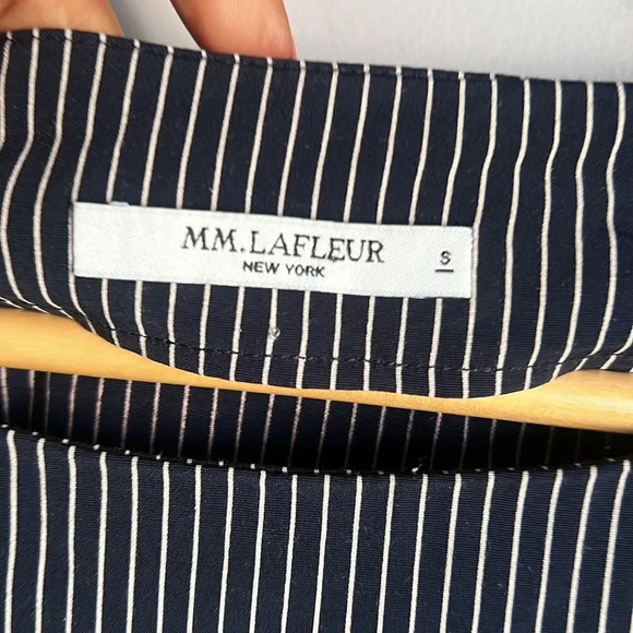 M.M Lafleur Rampling Top, Navy/White Stripe - Picture 8 of 12